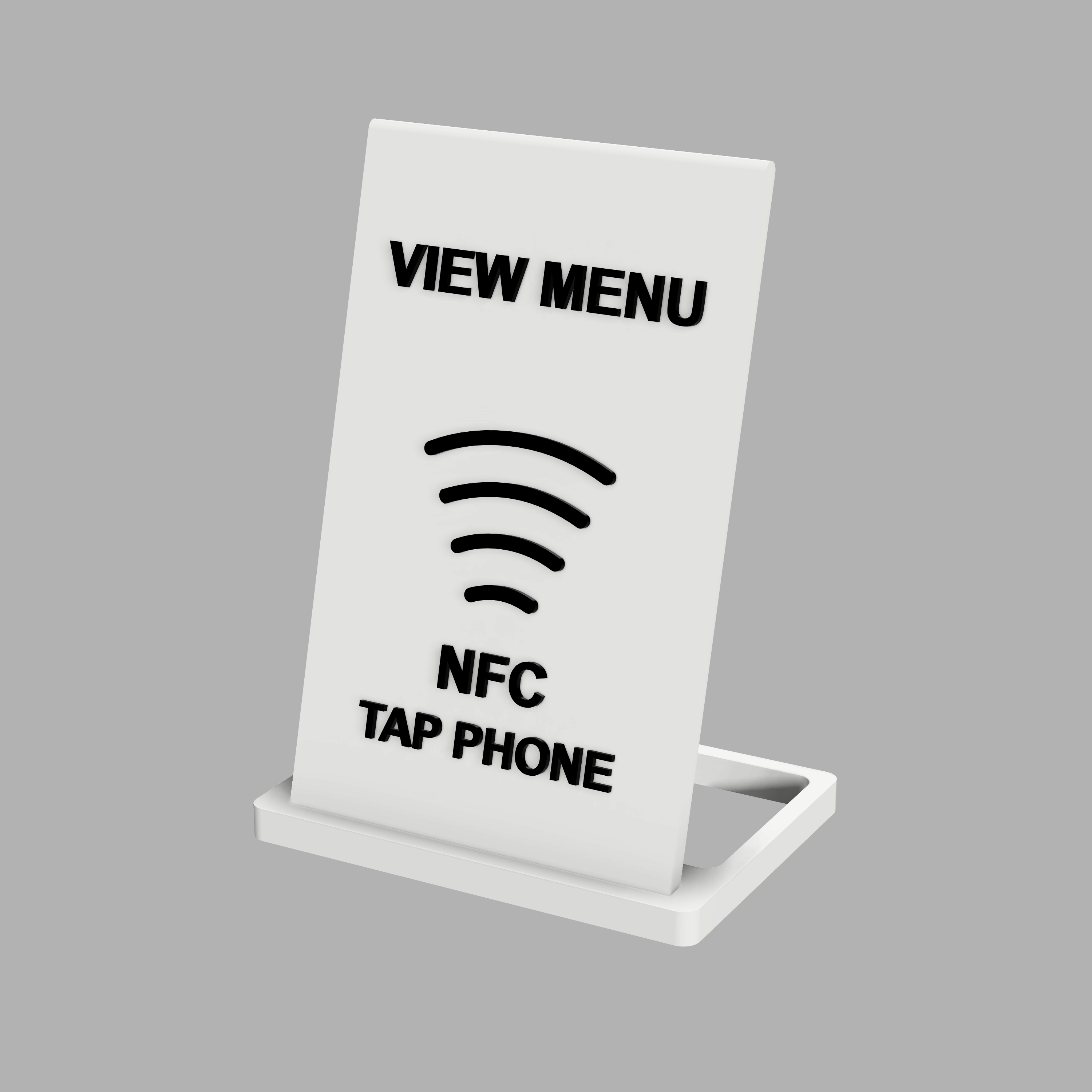 NFC Table Sign