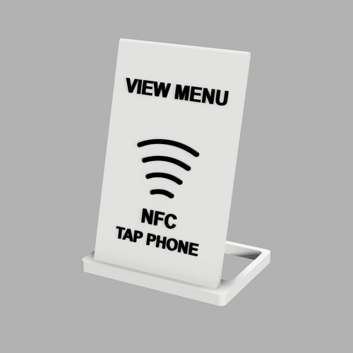 NFC Table Sign